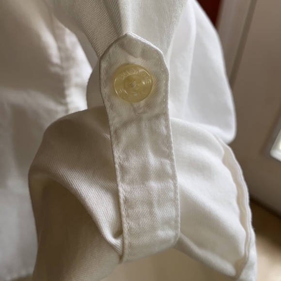 White button down blouse - Picture 7 of 14